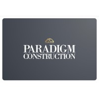 Paradigm Construction Company logo, Paradigm Construction Company contact details