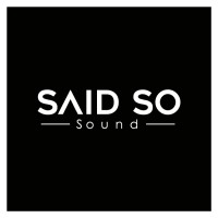 Said So Sound logo, Said So Sound contact details