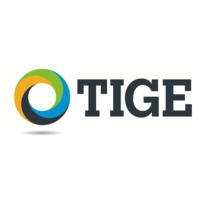 TIGE logo, TIGE contact details