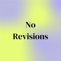 No Revisions logo, No Revisions contact details