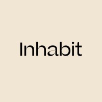 inhabit. logo, inhabit. contact details