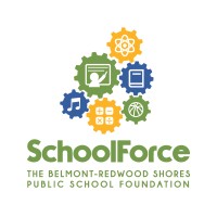 SchoolForce, the Belmont-Redwood Shores Public School Foundation logo, SchoolForce, the Belmont-Redwood Shores Public School Foundation contact details