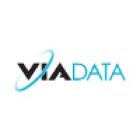 ViaData logo, ViaData contact details