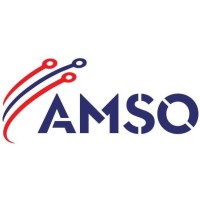 AMSO logo, AMSO contact details