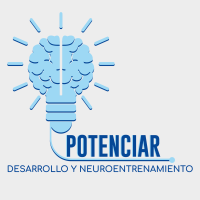 Potenciar logo, Potenciar contact details