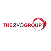 The EVO Group logo, The EVO Group contact details