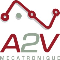 A2V logo, A2V contact details