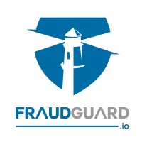 FraudGuard.io logo, FraudGuard.io contact details