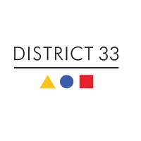 District 33 logo, District 33 contact details