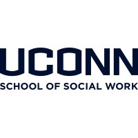 UConn School of Social Work logo, UConn School of Social Work contact details