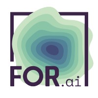 FOR.ai logo, FOR.ai contact details