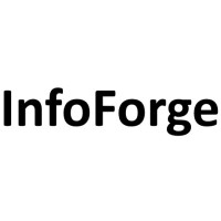 InfoForge logo, InfoForge contact details