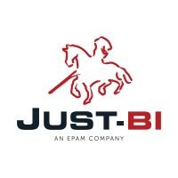 Just-BI logo, Just-BI contact details