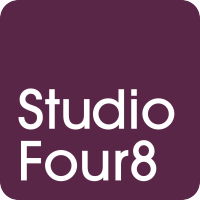 Studio Four8 logo, Studio Four8 contact details