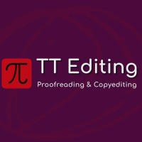 TT Editing logo, TT Editing contact details