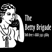 The Betty Brigade logo, The Betty Brigade contact details