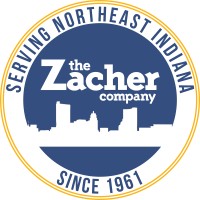 The Zacher Company logo, The Zacher Company contact details