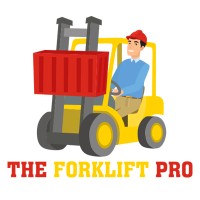 The Forklift Pro logo, The Forklift Pro contact details