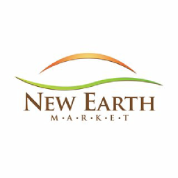 New Earth Market logo, New Earth Market contact details