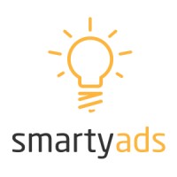 SmartyAds logo, SmartyAds contact details