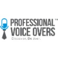 Professional Voice Overs logo, Professional Voice Overs contact details