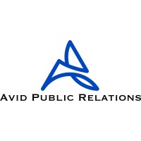 AVID Public Relations logo, AVID Public Relations contact details