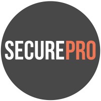 SecurePro logo, SecurePro contact details