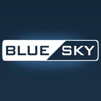 BLUE SKY TV logo, BLUE SKY TV contact details