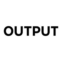 OUTPUT logo, OUTPUT contact details