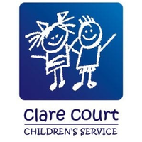 'Clare Court Children''s Service' logo, 'Clare Court Children''s Service' contact details