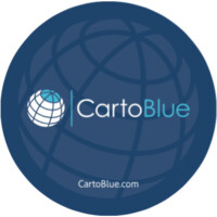 CartoBlue logo, CartoBlue contact details