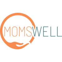 MomsWell logo, MomsWell contact details