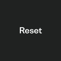 RESET logo, RESET contact details