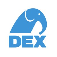 DEX logo, DEX contact details