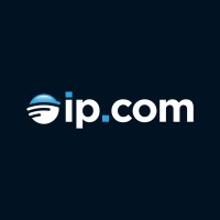 IP.com logo, IP.com contact details