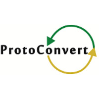 ProtoConvert logo, ProtoConvert contact details