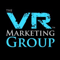 The VR Marketing Group logo, The VR Marketing Group contact details