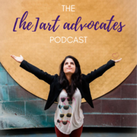 The [He]art Advocates Podcast logo, The [He]art Advocates Podcast contact details