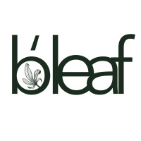 b'leaf logo, b'leaf contact details