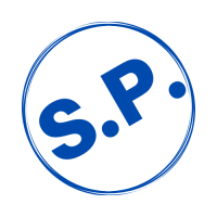 S. P. Engineering logo, S. P. Engineering contact details