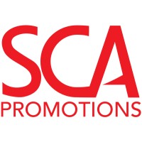 SCA Promotions logo, SCA Promotions contact details