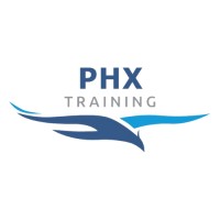 PHX Training logo, PHX Training contact details