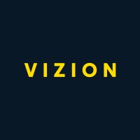 VIZION logo, VIZION contact details