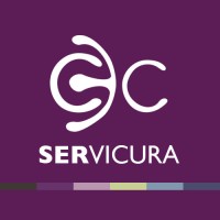 SERVICURA logo, SERVICURA contact details