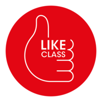 LIKECLASS logo, LIKECLASS contact details