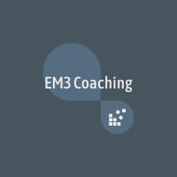 EM3 Coaching logo, EM3 Coaching contact details