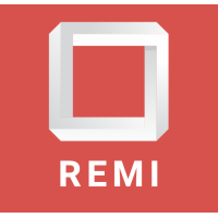 REMI logo, REMI contact details