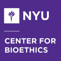 NYU Center for Bioethics logo, NYU Center for Bioethics contact details