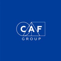 CAF Group logo, CAF Group contact details