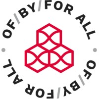 OF/BY/FOR ALL logo, OF/BY/FOR ALL contact details